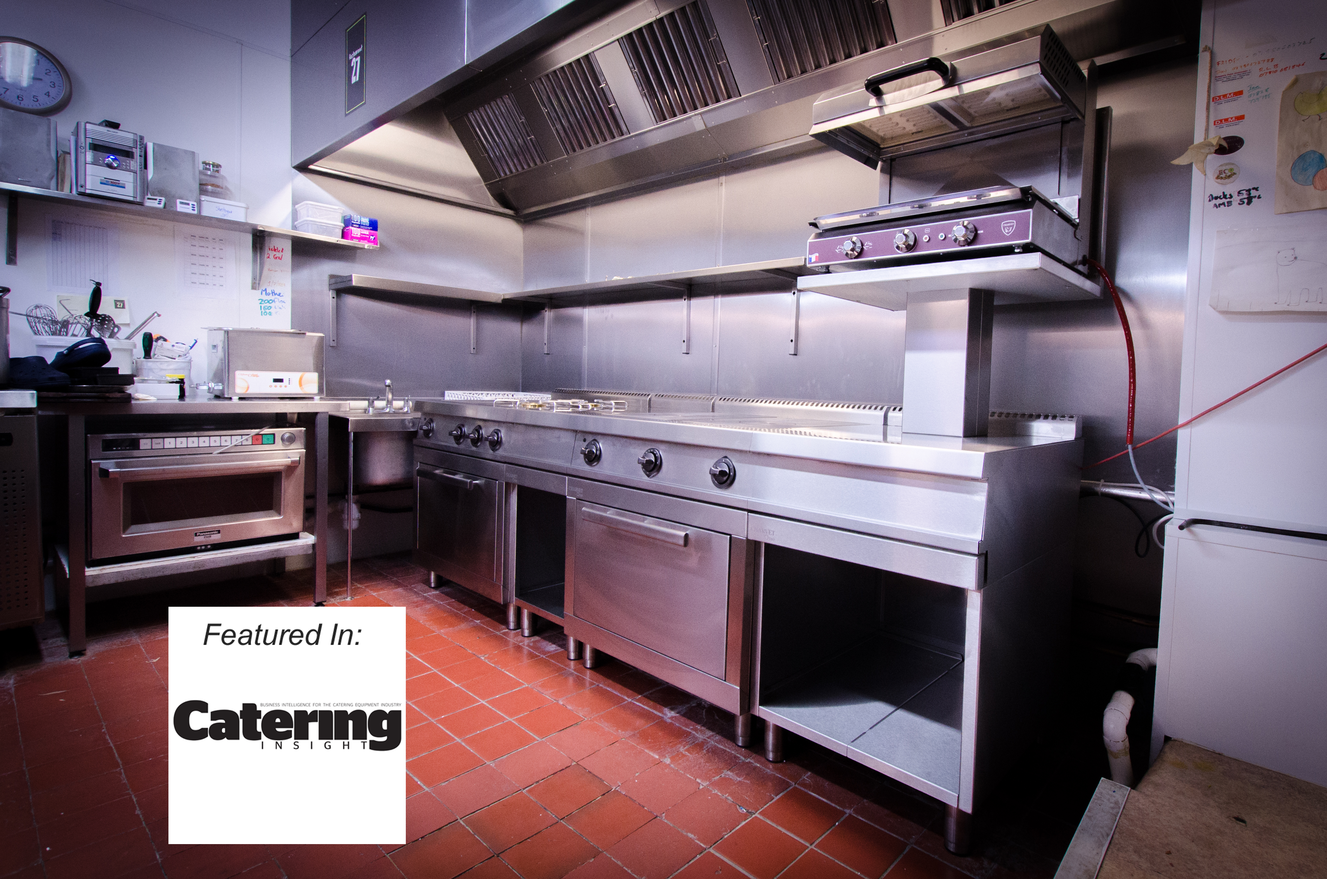 Brenchleys First To Install Charvet One in the UK Commercial kitchen